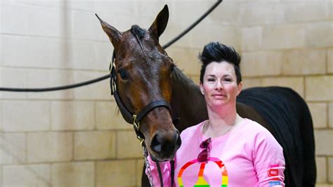 australia race cards|Harness racing trainer Emma Stewart trains the card at  .